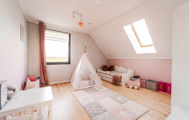 dom modułowy pokój dziecięcy