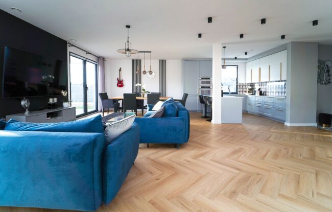 dom modułowy wnętrze